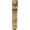 Ekena Millwork Balboa Craftsman Rough Sawn Bracket, Western Red Cedar, 4"W x 16"D x 24"H BKT04X16X24BOA04RWR - alternate 4